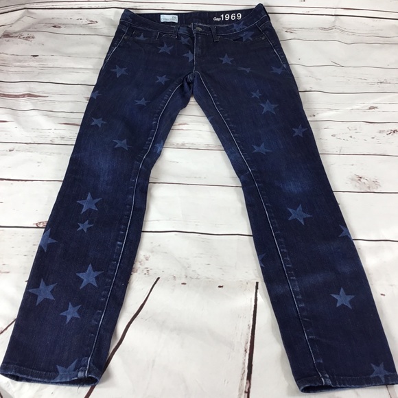 gap star jeans